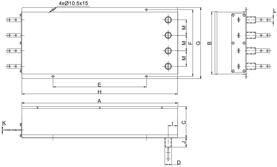 三相四线制电源滤波器 三相四线制电源滤波器
