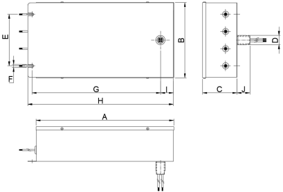 暗室EMC单相滤波器 暗室EMC单相滤波器
